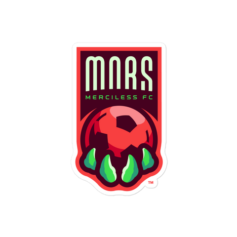 Mars Merciless FC bubble-free sticker