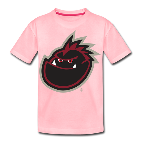 Cape Cod Bog Monsters Mascot Kids' Premium T-Shirt - pink