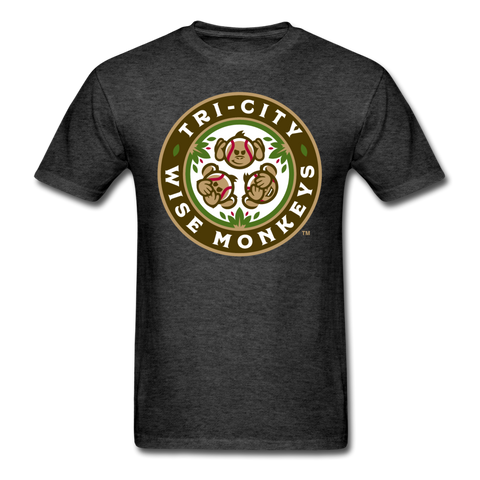 Tri-City Wise Monkeys Unisex Classic T-Shirt - heather black
