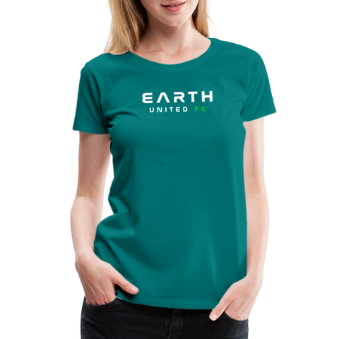 Earth United FC Women’s Premium T-Shirt - teal