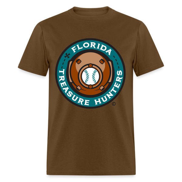 Florida Treasure Hunters Unisex T-Shirt - brown