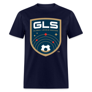 Global League Soccer Unisex T-Shirt - navy