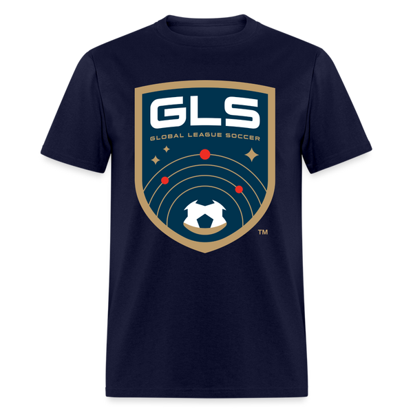 Global League Soccer Unisex T-Shirt - navy