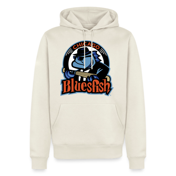 Chicago Bluesfish Premium Adult Hoodie - off white