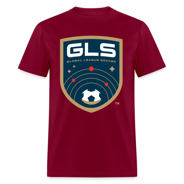 Global League Soccer Unisex T-Shirt - burgundy