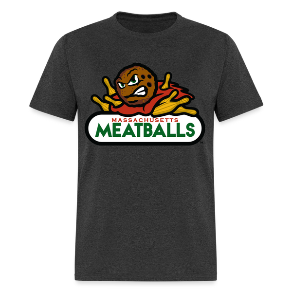 Massachusetts Meatballs Unisex T-Shirt - heather black