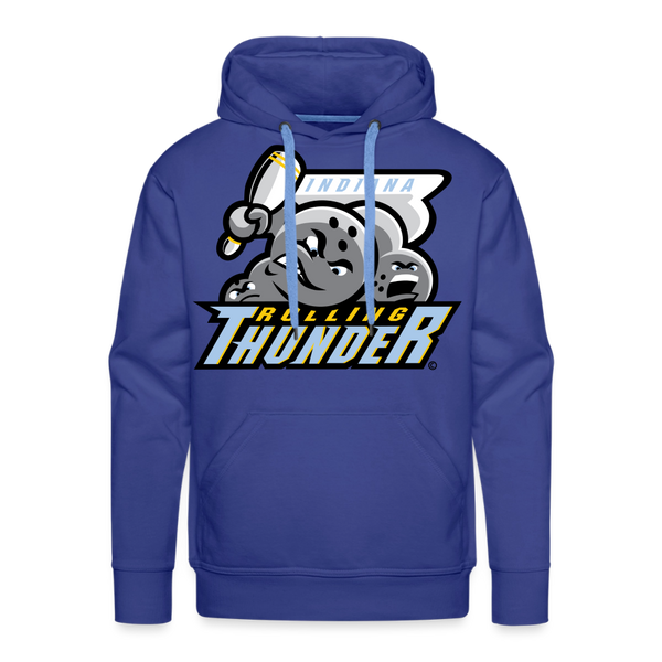 Indiana Rolling Thunder Premium Adult Hoodie - royal blue