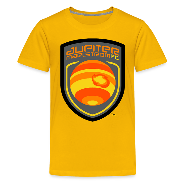 Jupiter Maelstrom FC Kids' Premium T-Shirt - sun yellow