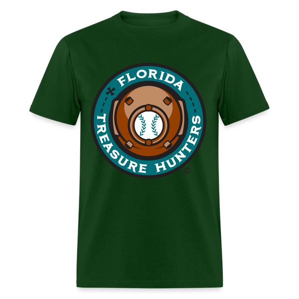 Florida Treasure Hunters Unisex T-Shirt - forest green