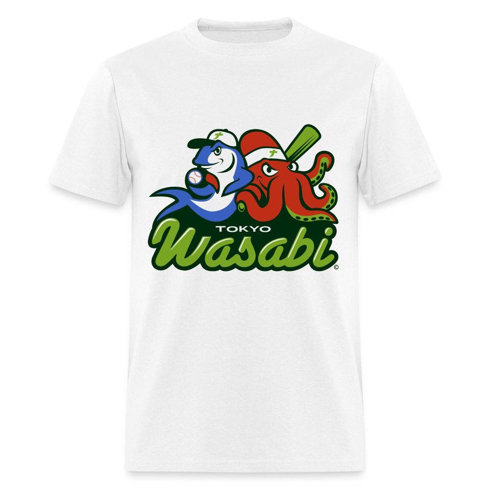 Tokyo Wasabi Unisex T-Shirt - white