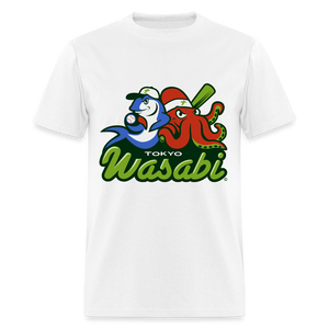 Tokyo Wasabi Unisex T-Shirt - white