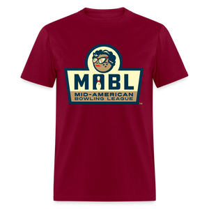 MABL Bowling T-Shirt - burgundy