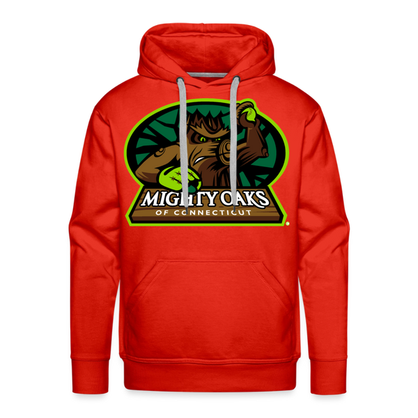 Mighty Oaks of Connecticut Premium Adult Hoodie - red