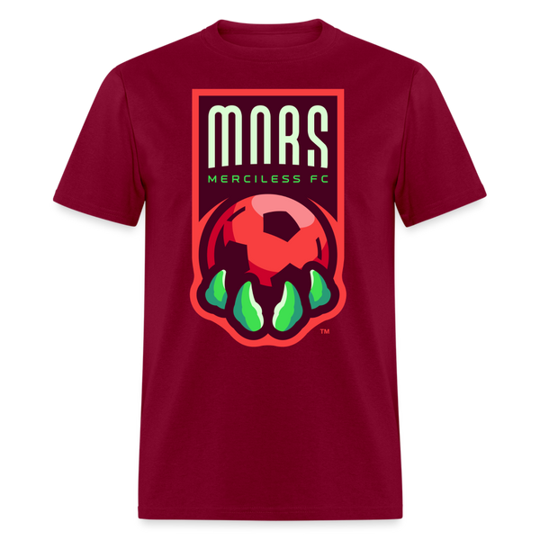 Mars Merciless FC Unisex T-Shirt - burgundy