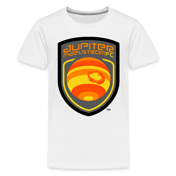 Jupiter Maelstrom FC Kids' Premium T-Shirt - white