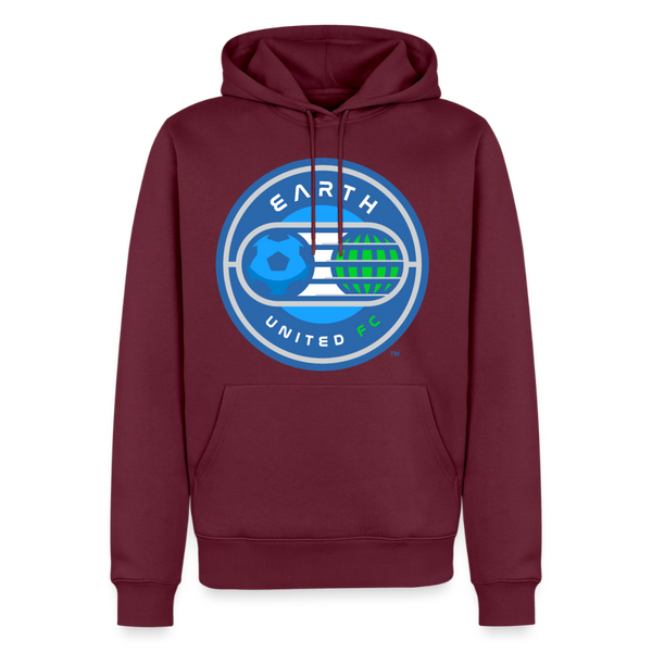 Earth United FC Premium Adult Hoodie - burgundy