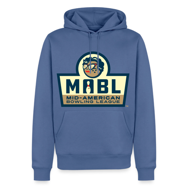 MABL Bowling Premium Adult Hoodie - stone blue 