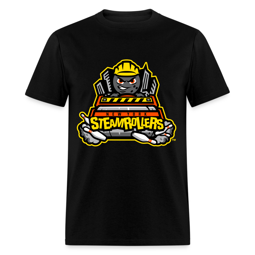 New York Steamrollers Unisex T-Shirt - black