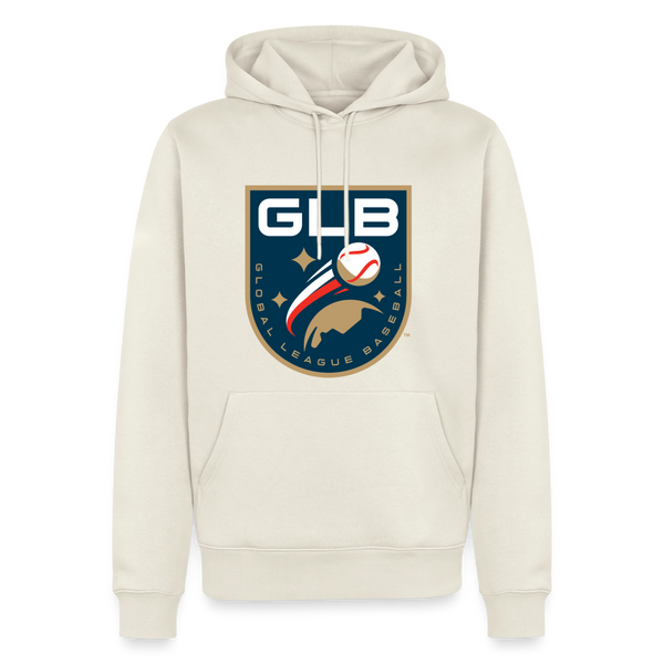 Global League Baseball Premium Adult Hoodie - off white