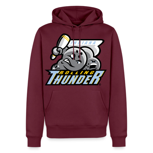 Indiana Rolling Thunder Premium Adult Hoodie - burgundy