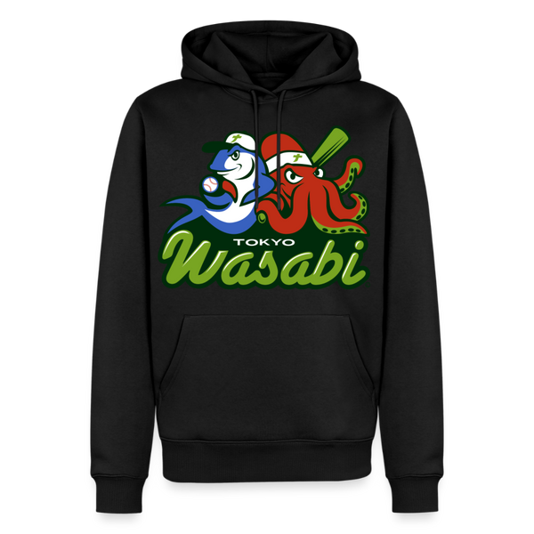 Tokyo Wasabi Premium Adult Hoodie - black