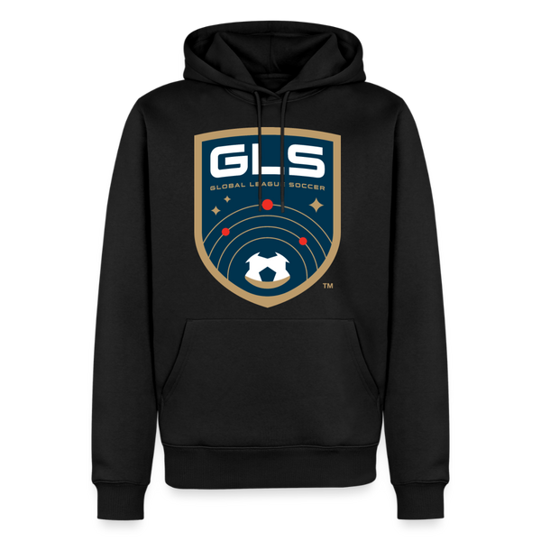 Global League Soccer Premium Adult Hoodie - black