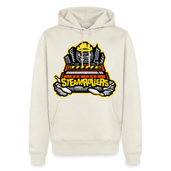 New York Steamrollers Premium Adult Hoodie - off white