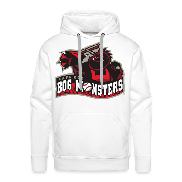 Cape Cod Bog Monsters Premium Adult Hoodie - white