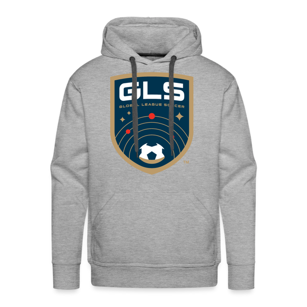 Global League Soccer Premium Adult Hoodie - heather grey