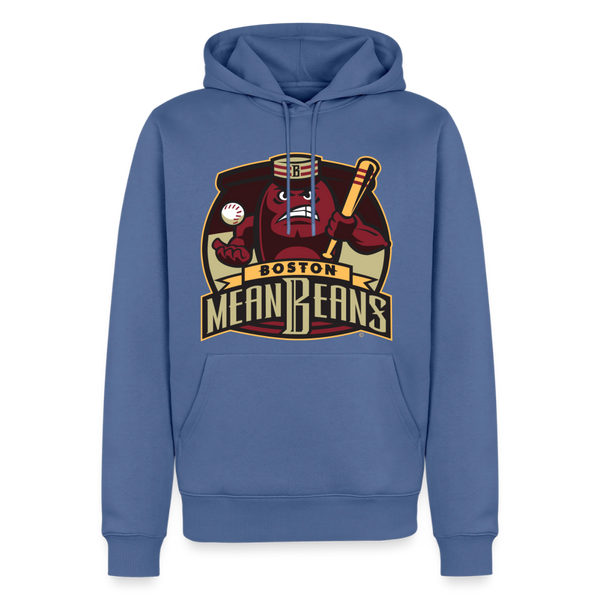 Boston Mean Beans Premium Adult Hoodie - stone blue 