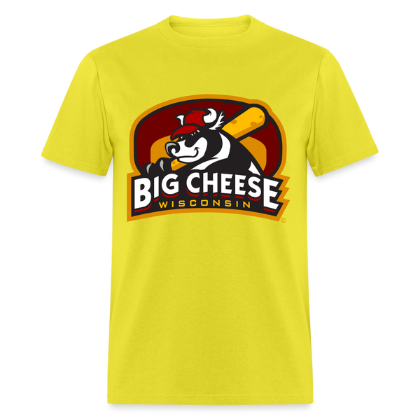 Wisconsin Big Cheese Unisex T-Shirt - yellow