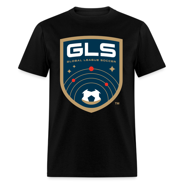 Global League Soccer Unisex T-Shirt - black