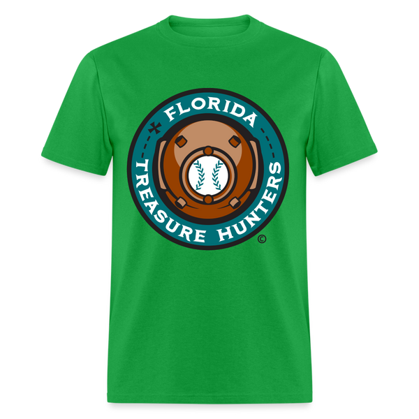 Florida Treasure Hunters Unisex T-Shirt - bright green