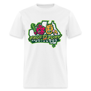 Brisbane Fruits of Fury Unisex T-Shirt - white