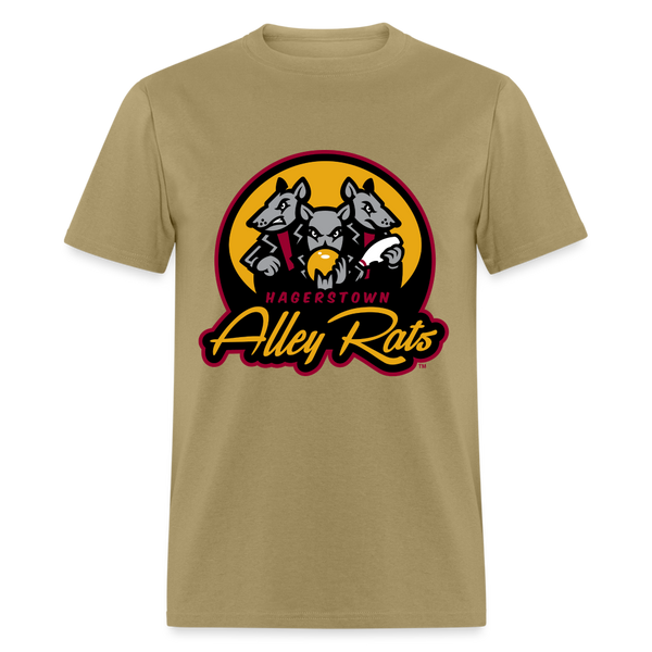 Hagerstown Alley Rats Unisex T-Shirt - khaki