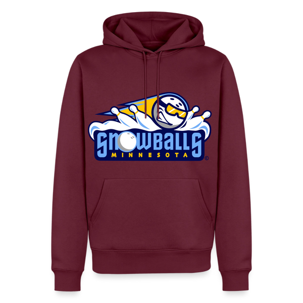 Minnesota Snowballs Premium Adult Hoodie - burgundy