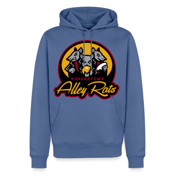 Hagerstown Alley Rats Premium Adult Hoodie - stone blue 