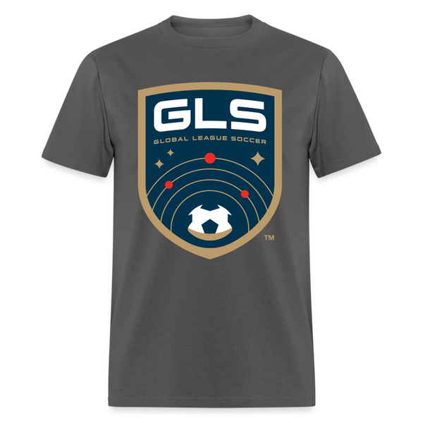 Global League Soccer Unisex T-Shirt - charcoal