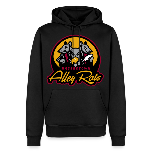 Hagerstown Alley Rats Premium Adult Hoodie - black