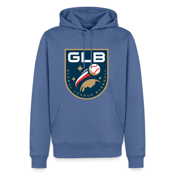 Global League Baseball Premium Adult Hoodie - stone blue 