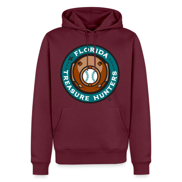 Florida Treasure Hunters Premium Adult Hoodie - burgundy