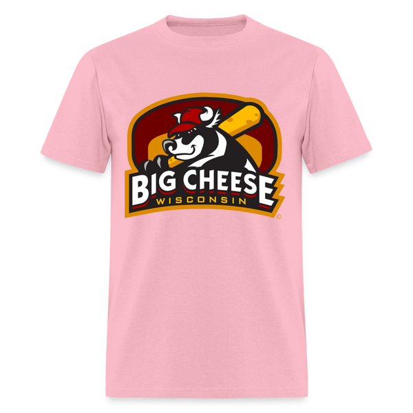 Wisconsin Big Cheese Unisex T-Shirt - pink