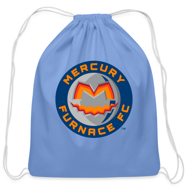 Mercury Furnace FC Cotton Drawstring Bag - carolina blue