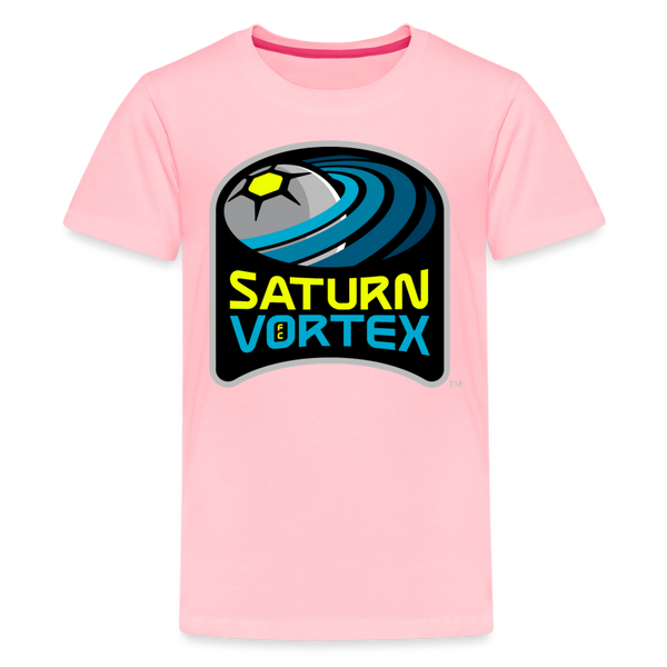 Saturn Vortex FC Kids' Premium T-Shirt - pink