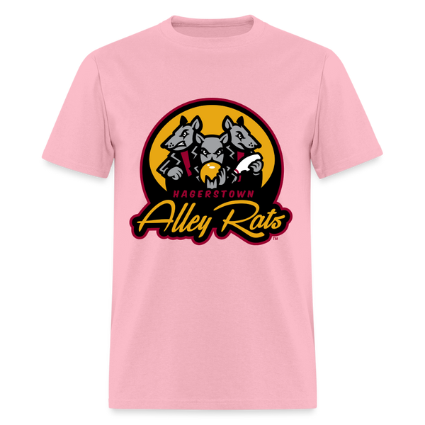 Hagerstown Alley Rats Unisex T-Shirt - pink