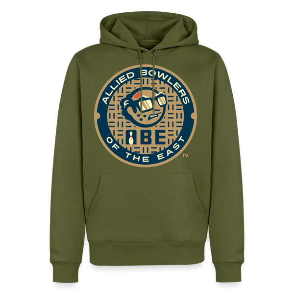 ABE Bowling Premium Adult Hoodie - khaki green 
