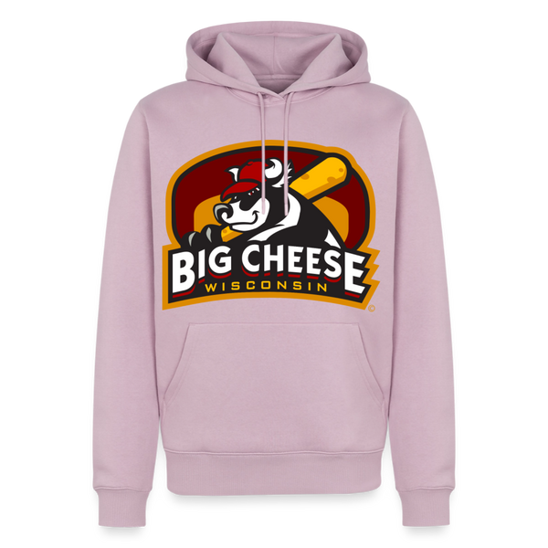 Wisconsin Big Cheese Premium Adult Hoodie - dusty pink