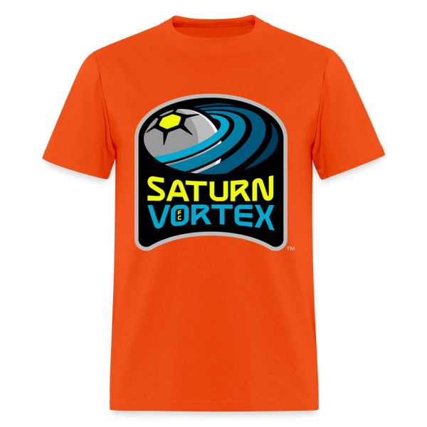 Saturn Vortex FC Unisex T-shirt - orange