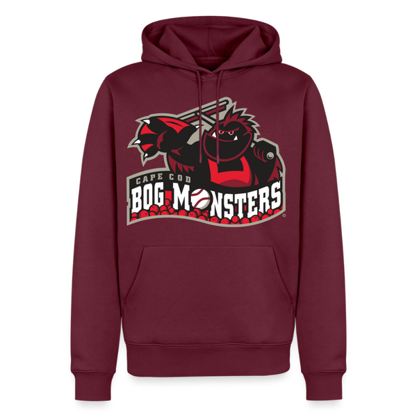 Cape Cod Bog Monsters Premium Adult Hoodie - burgundy