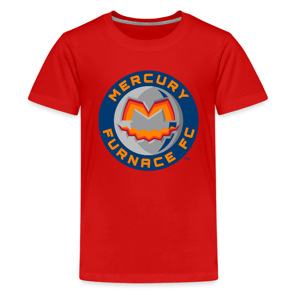 Mercury Furnace FC Kids' Premium T-Shirt - red